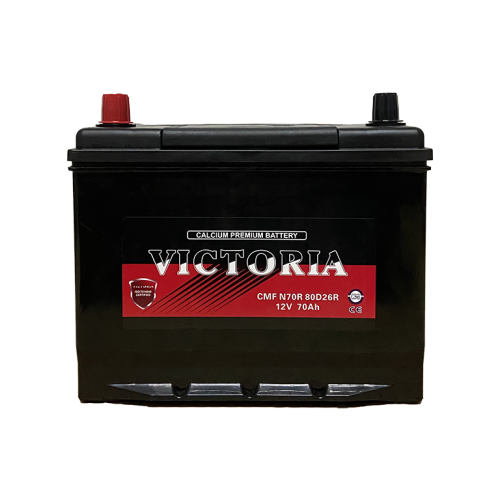 12V 70Ah N70 80D26R Baterai Mulai Asam Timbal